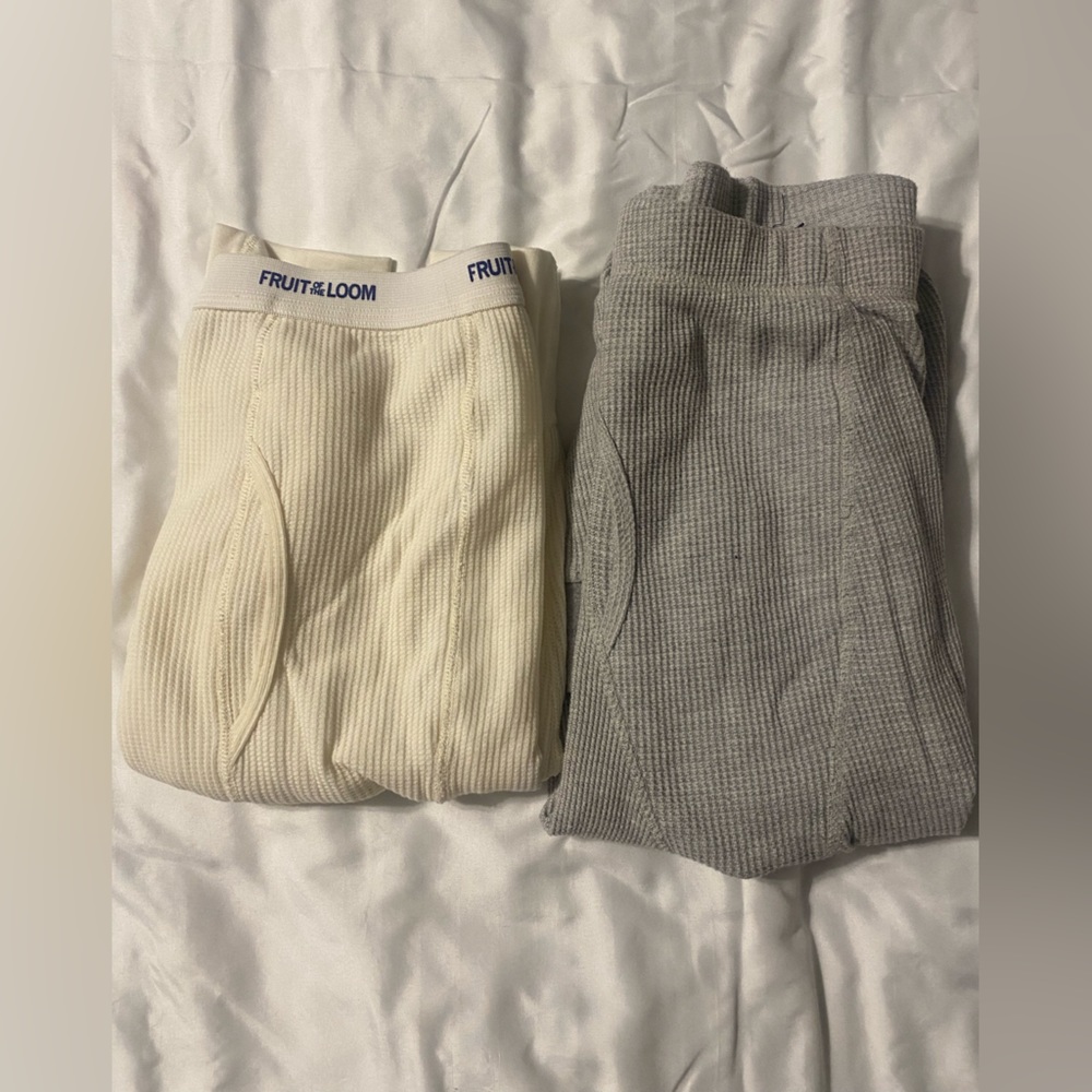 Nautica and Fruit of the Loom “XL” Thermal Bottoms Bundle